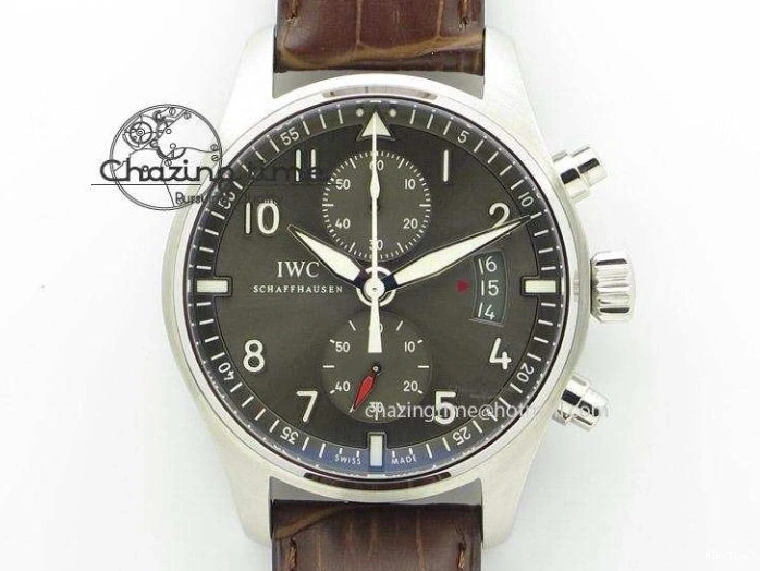 MIROTIME 0214 OnTrend Portugieser Automatic 42mm SS APSF 1:1 Best Edition White RG Dial on Black Leather Strap A 7010